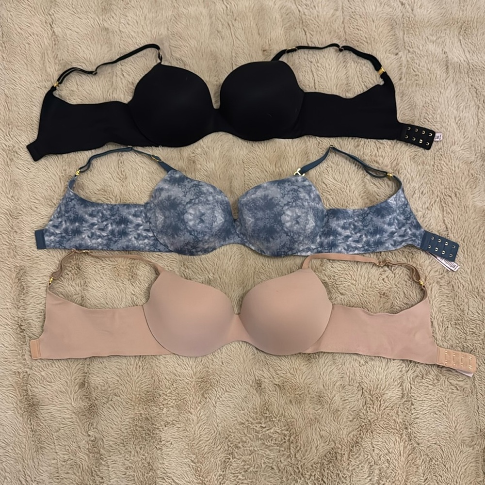 Victoria’s Secret bras; size 36C; style: Incredible by Victoria’s Secret